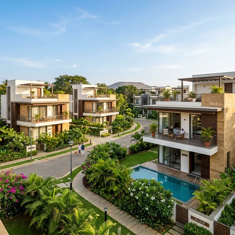 Ramky One Odyssey high-rise residential community