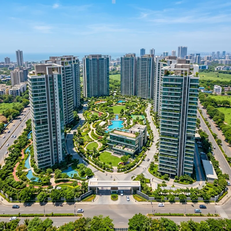 Ramky Lumina premium apartment development